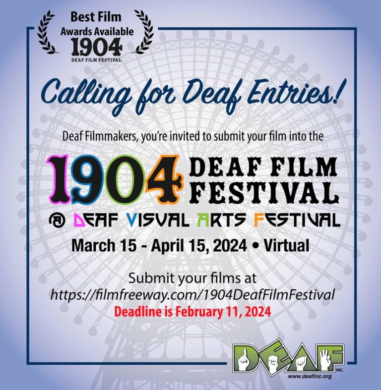 Calling Deaf Film Entries! – Delaware Association of the Deaf (DAD)